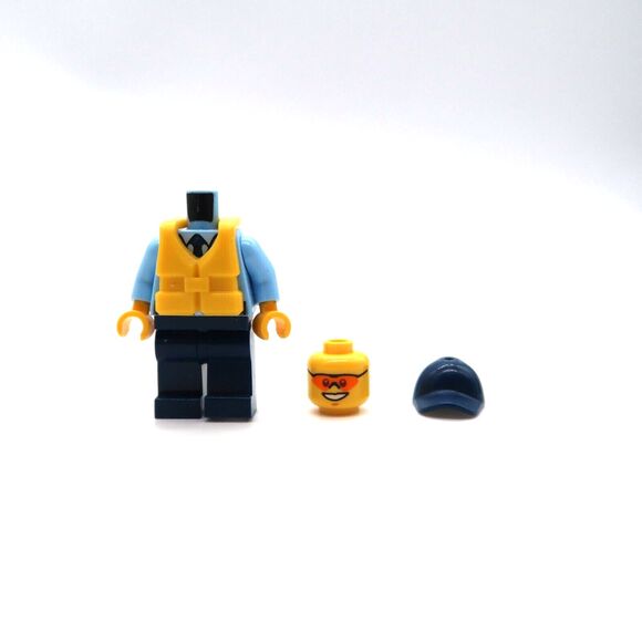 Lego City Minifigure Lot of 4 Complete Figures Jail Police Fireman - Picture 8 of 16